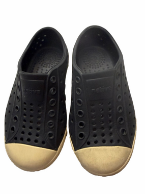 Native Navy Blue Size Toddler 7 Slip-On Ventilated Casual Shoes Summer Sneakers